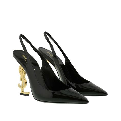 ysl black pump|ysl heels black price.